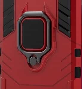 Spacecase X-Ring Realme 7 Pro czerwony