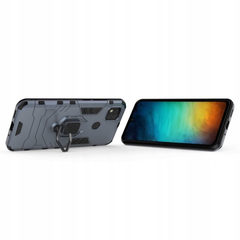 Spacecase X-Ring Redmi 9C/10A niebieski