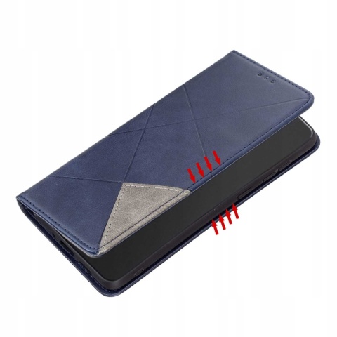 Origami Wallet Motorola G04/G24/G24 Power blue