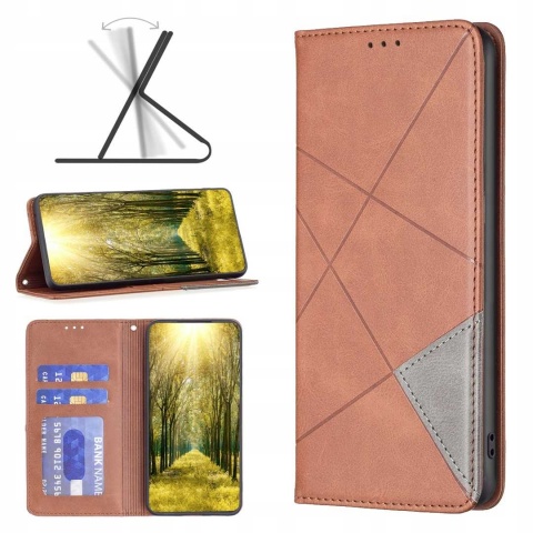 Origami Wallet Motorola G04/G24/G24 Power brown