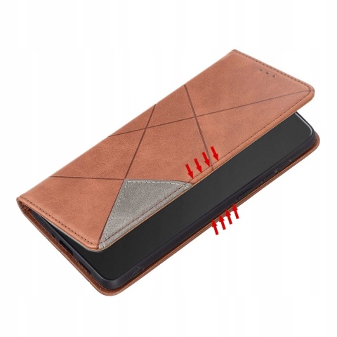 Origami Wallet Motorola G04/G24/G24 Power brown