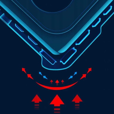 Spacecase Beetle Realme X50 Pro czarny