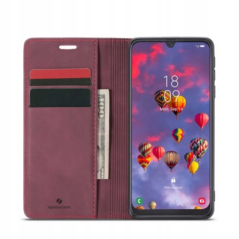 Spacecase Wallet Galaxy A50 red