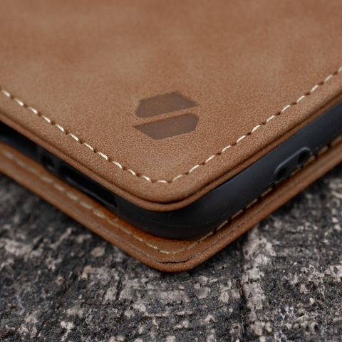 Spacecase Wallet OnePlus 8 Pro light brown
