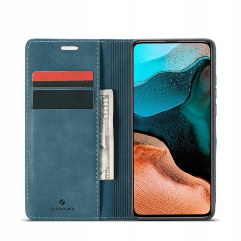Spacecase Wallet Poco F2 Pro blue