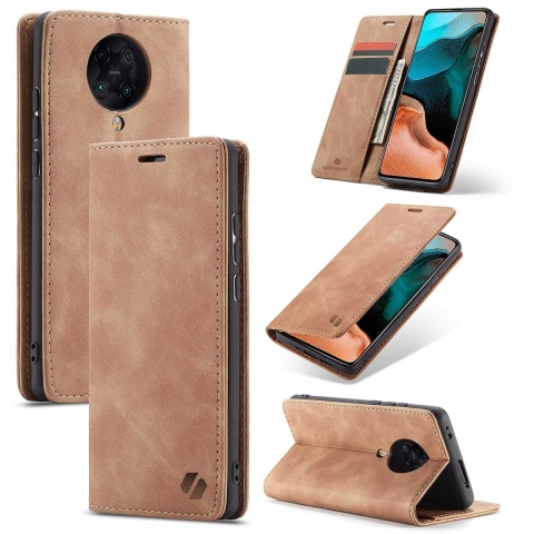 Spacecase Wallet Poco F2 Pro light brown