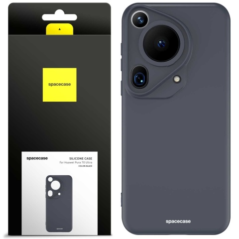 Spacecase Silicone Case Huawei Pura 70 Ultra black
