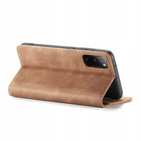 Spacecase Wallet Galaxy S20 FE light brown