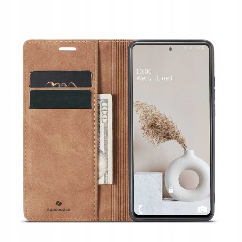 Spacecase Wallet Galaxy S20 FE light brown
