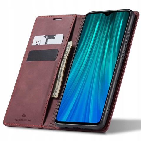Spacecase Wallet Redmi Note 8 Pro red