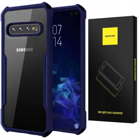 Spacecase Beetle Galaxy S10+ niebieski