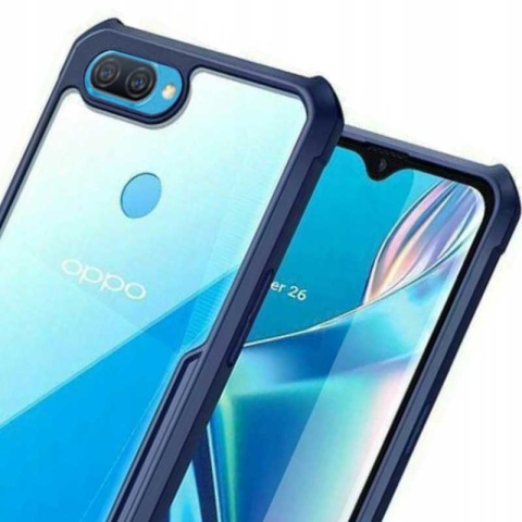 Spacecase Beetle Oppo A12 niebieski