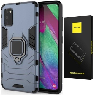 Spacecase X-Ring Galaxy S20 FE niebieski