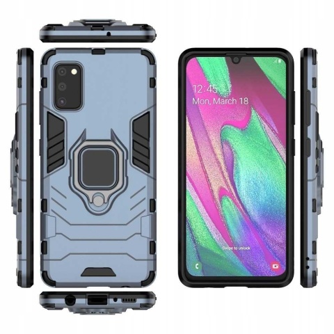 Spacecase X-Ring Galaxy S20 FE niebieski