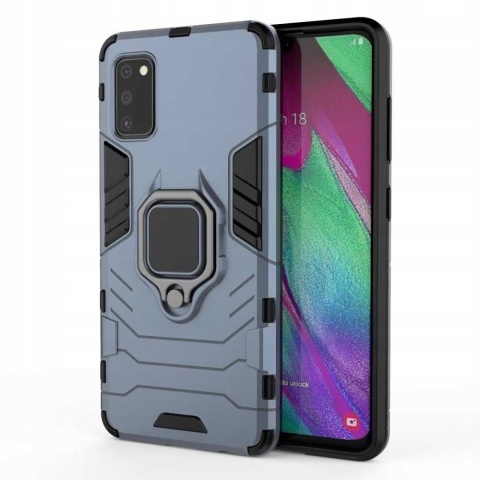 Spacecase X-Ring Galaxy S20 FE niebieski