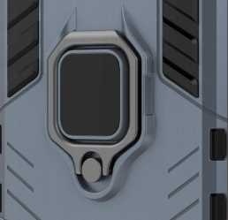 Spacecase X-Ring Poco X3 NFC/Pro niebieski