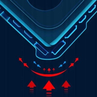 Spacecase Beetle Poco X3 NFC/Pro niebieski