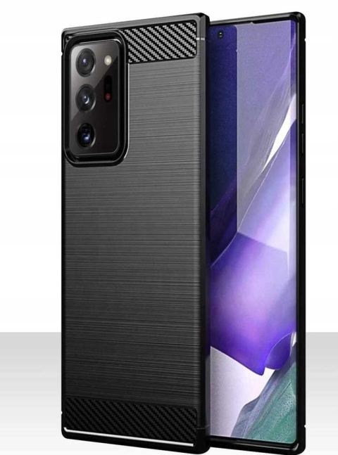 Spacecase Carbon Galaxy Note 20 Ultra czarny