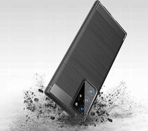 Spacecase Carbon Galaxy Note 20 Ultra czarny