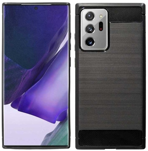 Spacecase Carbon Galaxy Note 20 Ultra czarny