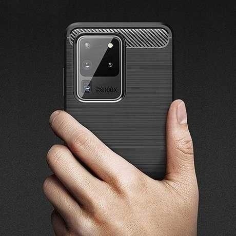 Spacecase Carbon Galaxy S20 Ultra czarny
