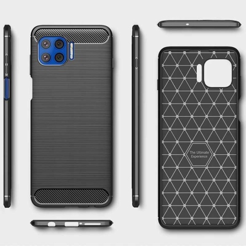 Spacecase Carbon Motorola Moto G 5G czarny