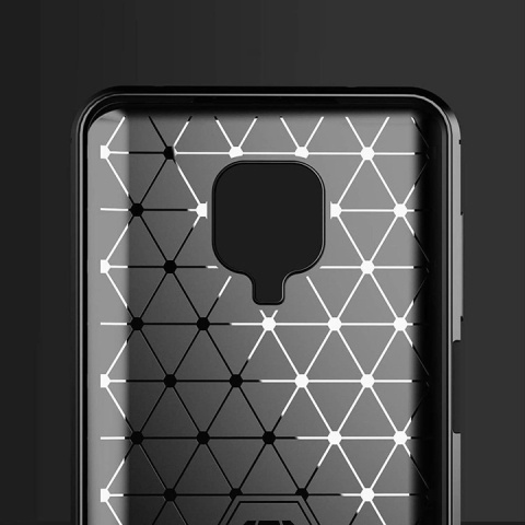Spacecase Carbon Redmi Note 9S/9 Pro czarny