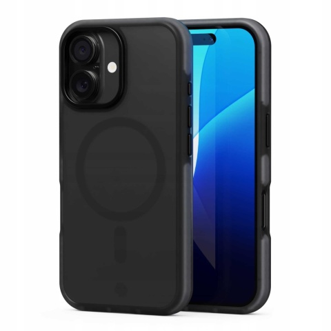 Spacecase Hybrid Fusion Mag iPhone 16 black