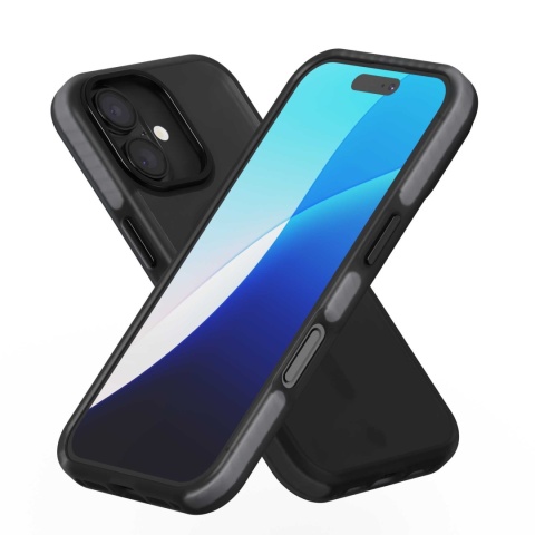 Spacecase Hybrid Fusion Mag iPhone 16 black