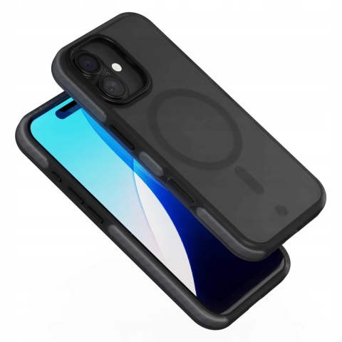 Spacecase Hybrid Fusion Mag iPhone 16 black