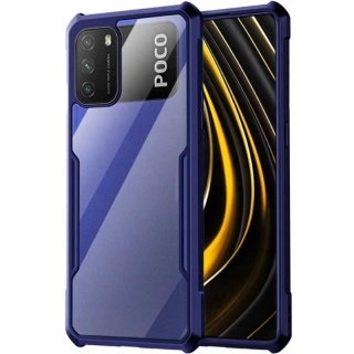 Spacecase Beetle Poco M3 niebieski