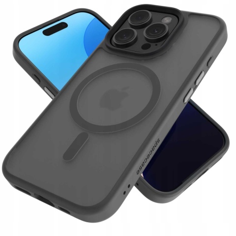 Spacecase Hybrid Mag iPhone 16 Pro gray