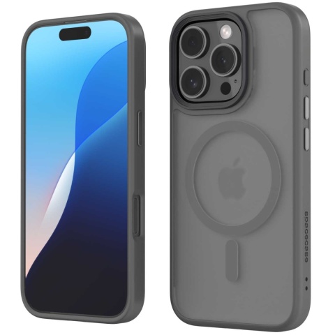 Spacecase Hybrid Mag iPhone 16 Pro gray