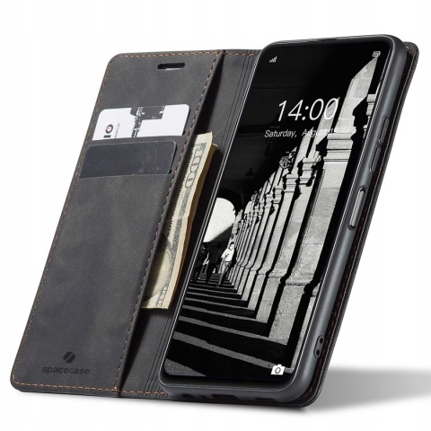 Spacecase Wallet Huawei P Smart 2021 black