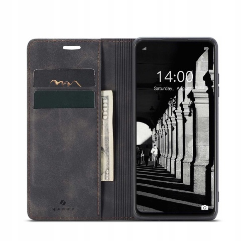 Spacecase Wallet Huawei P Smart 2021 black