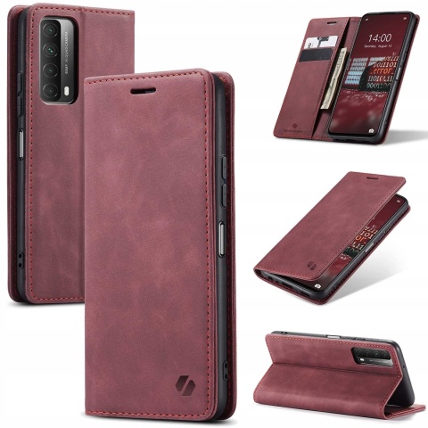 Spacecase Wallet Huawei P Smart 2021 red