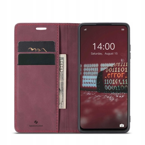 Spacecase Wallet Huawei P Smart 2021 red