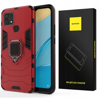 Spacecase X-Ring Realme 7i / Narzo 30A czerwony