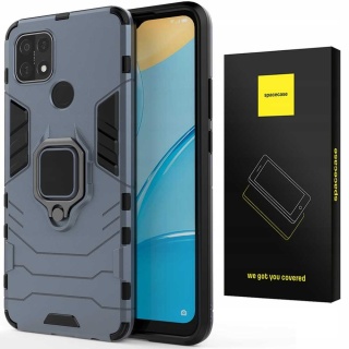 Spacecase X-Ring Realme 7i / Narzo 30A niebieski