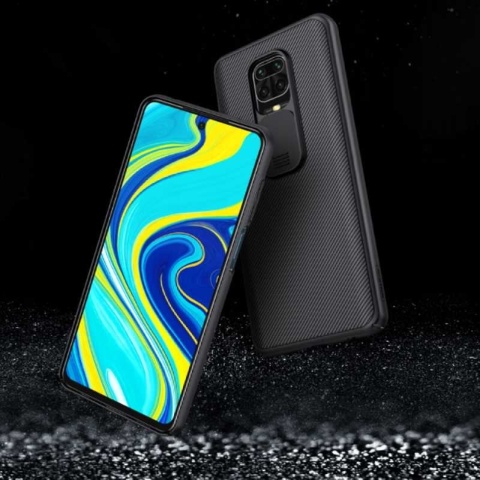 NILLKIN CamShield Redmi Note 9S/9 Pro czarny