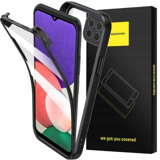 Spacecase Beetle 360 Galaxy A22 5G czarny