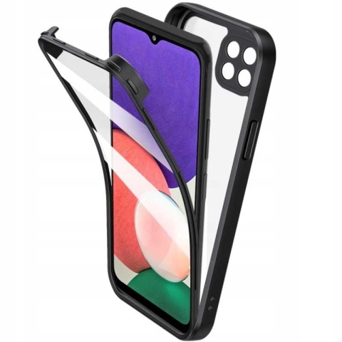 Spacecase Beetle 360 Galaxy A22 5G czarny