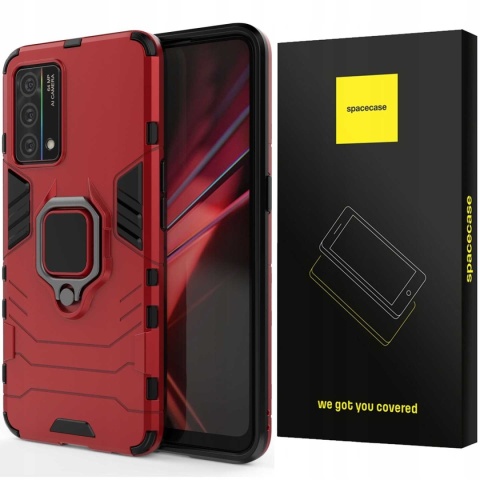 Spacecase X-Ring Realme GT Master Edition czerwony