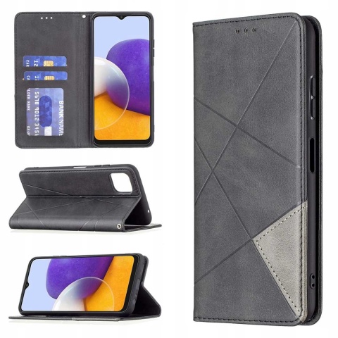 ZAPS Origami Galaxy A22 5G czarny