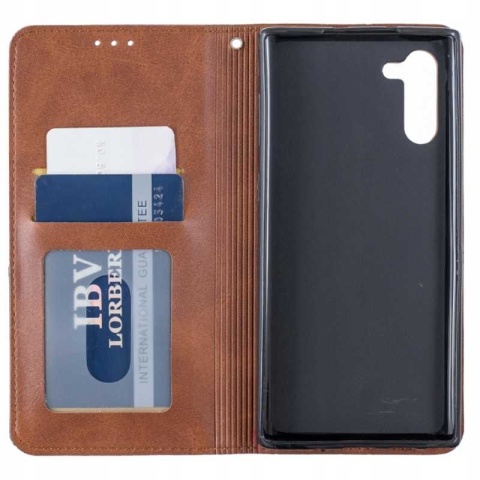 ZAPS Origami Galaxy Note 10 brązowy