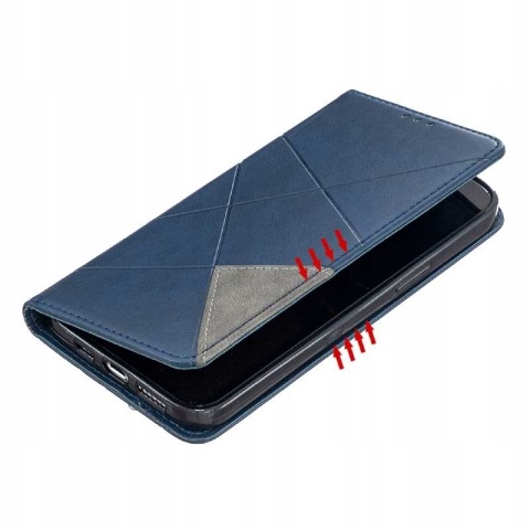 ZAPS Origami iPhone 12/12 Pro niebieski