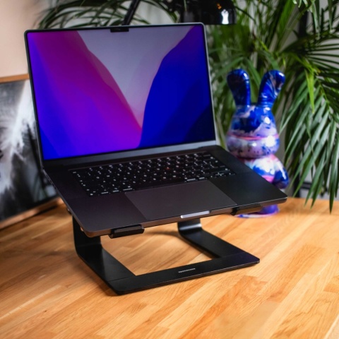Spacecase Laptop aluminium stand black