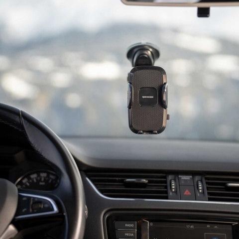 Uchwyt samochodowy uniwersalny na deskę rozdzielczą lub przednią szybę