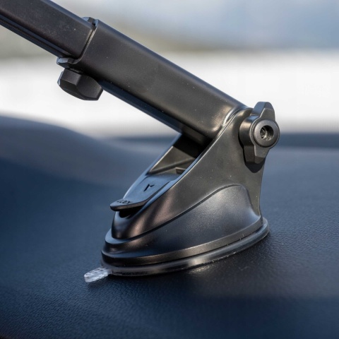 Uchwyt samochodowy uniwersalny na deskę rozdzielczą lub przednią szybę