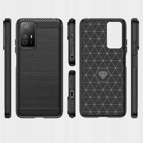 Spacecase Carbon Redmi Note 12S black